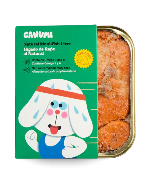 Canumi Naturlig Breiflabblever 170 g