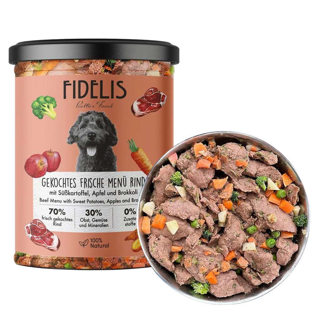 Fidelis Dampkokt Ferskfôr Storfe 400 g