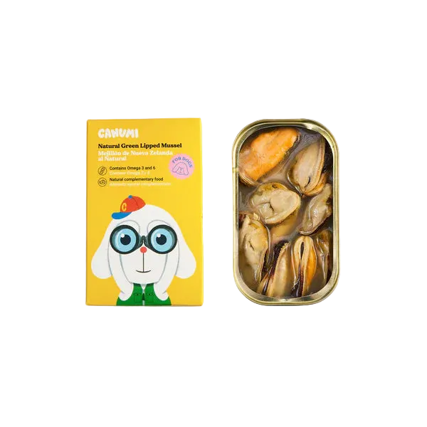 Canumi Naturlig Grønnleppemusling 170 g