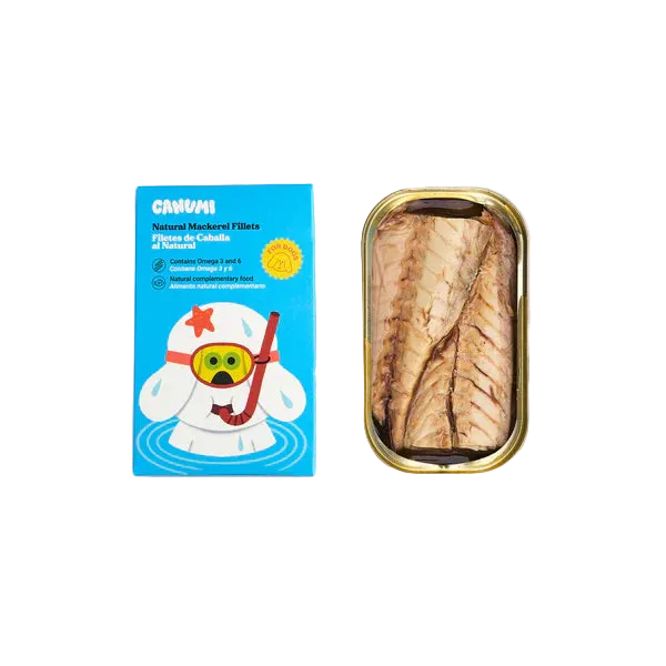 Canumi Naturlig makrellfilet 170 g