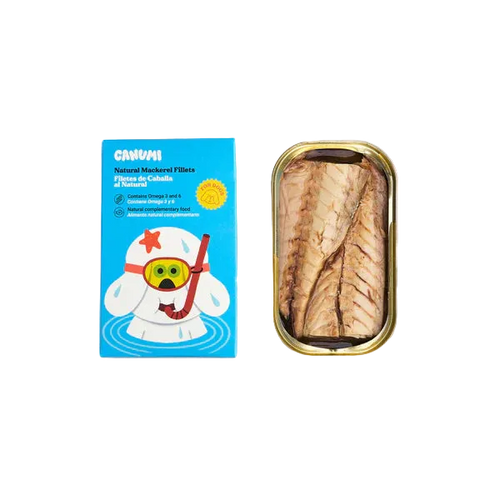 Canumi Naturlig makrellfilet 170 g