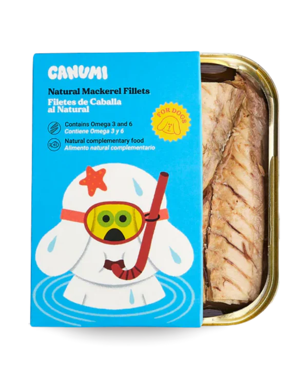 Canumi Naturlig makrellfilet 170 g