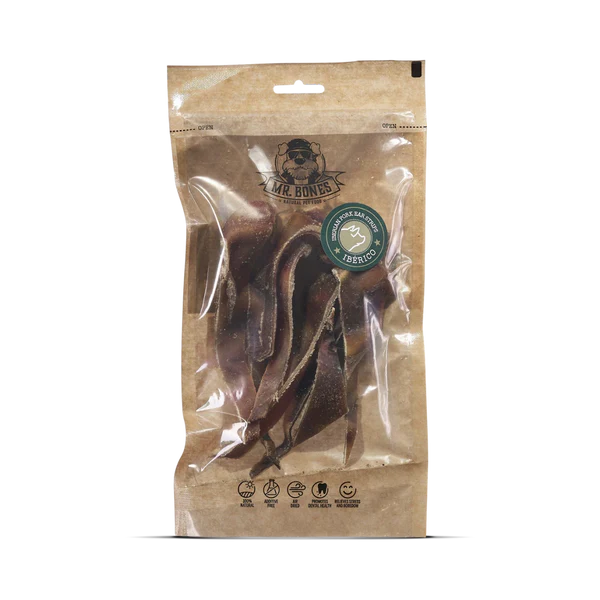 Mr. Bones Strimler av Iberisk Griseøre 70 g