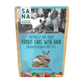 Sana lufttørkede kaninører med pels 200 g