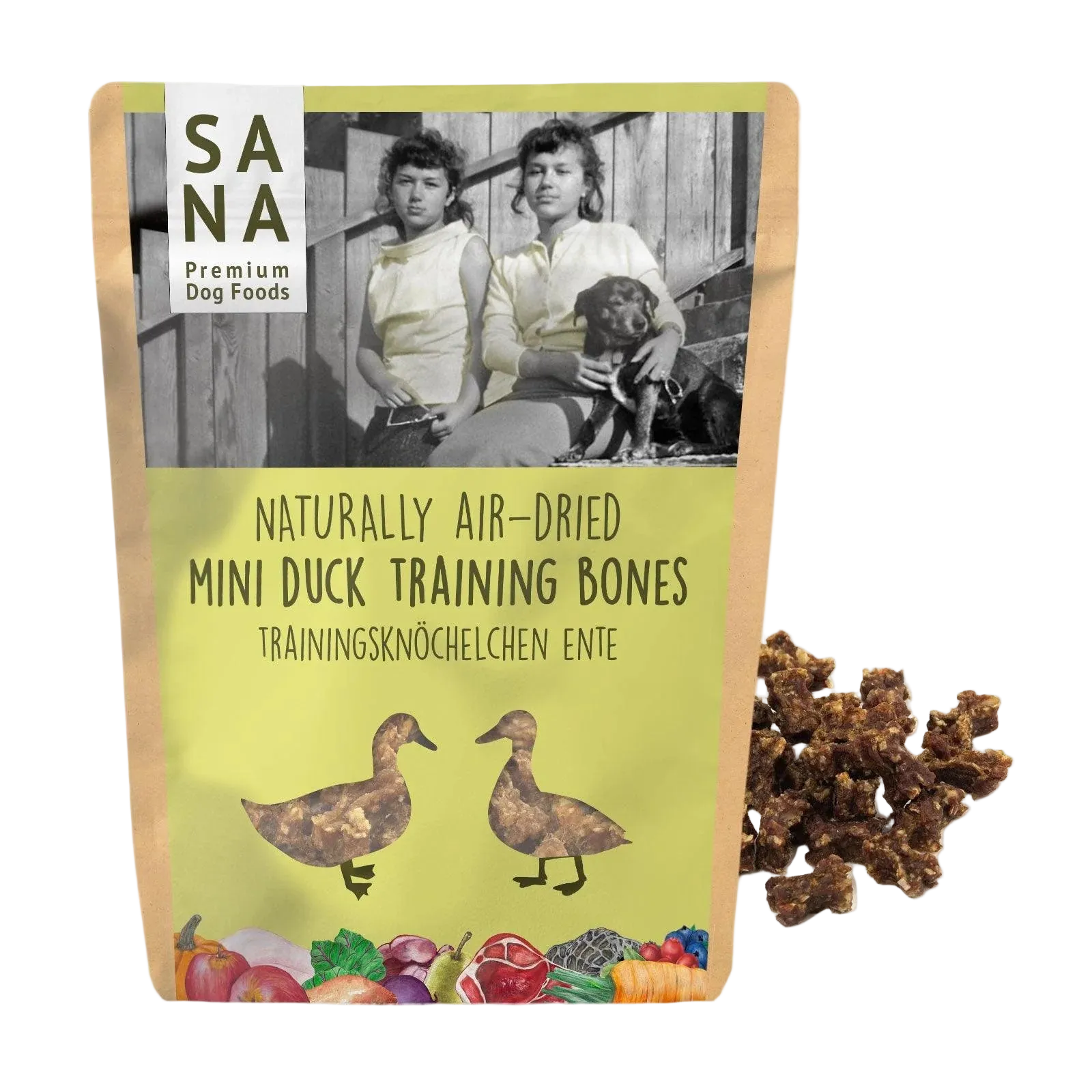 Sana Naturlige Godbiter And  100 g