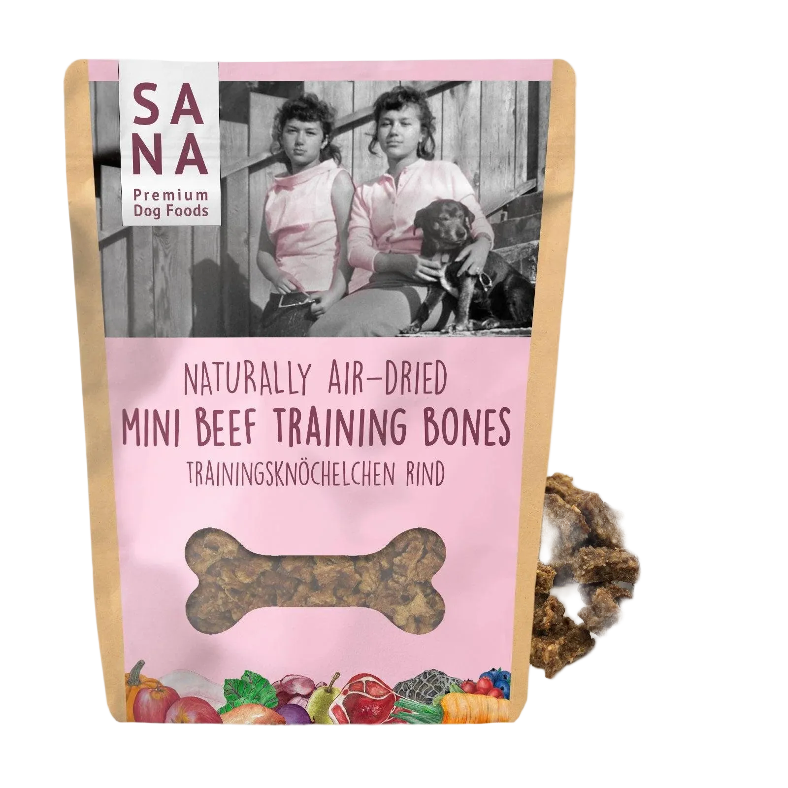 Sana Naturlige Godbiter Storfe  100 g